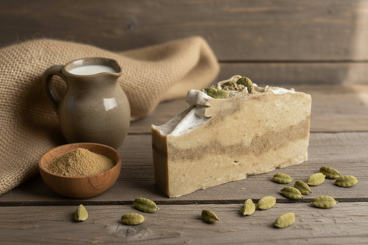 Cardamom Goat Milk Bar Soap