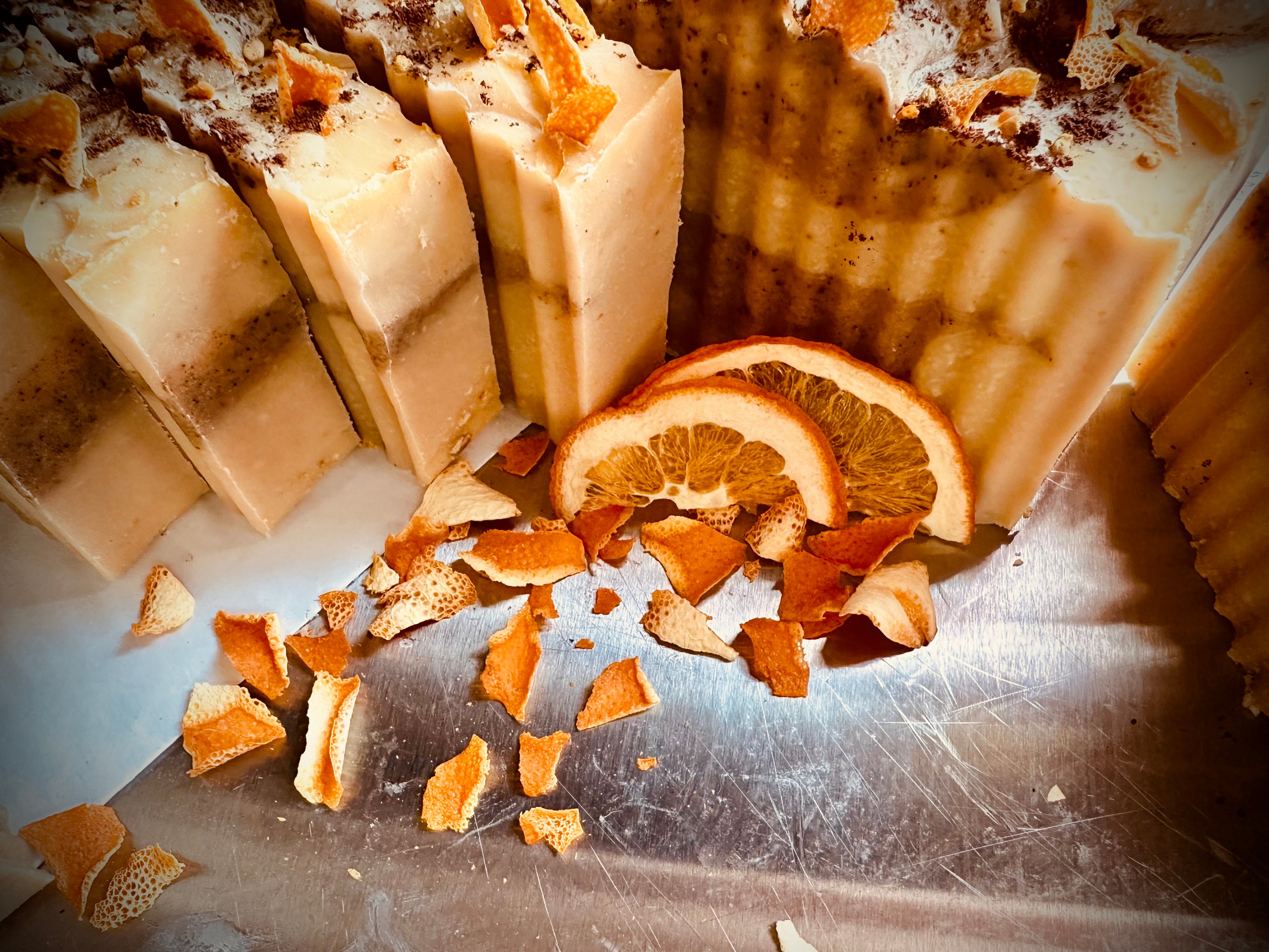 Orange and Clove Goat Milk Bar Soap