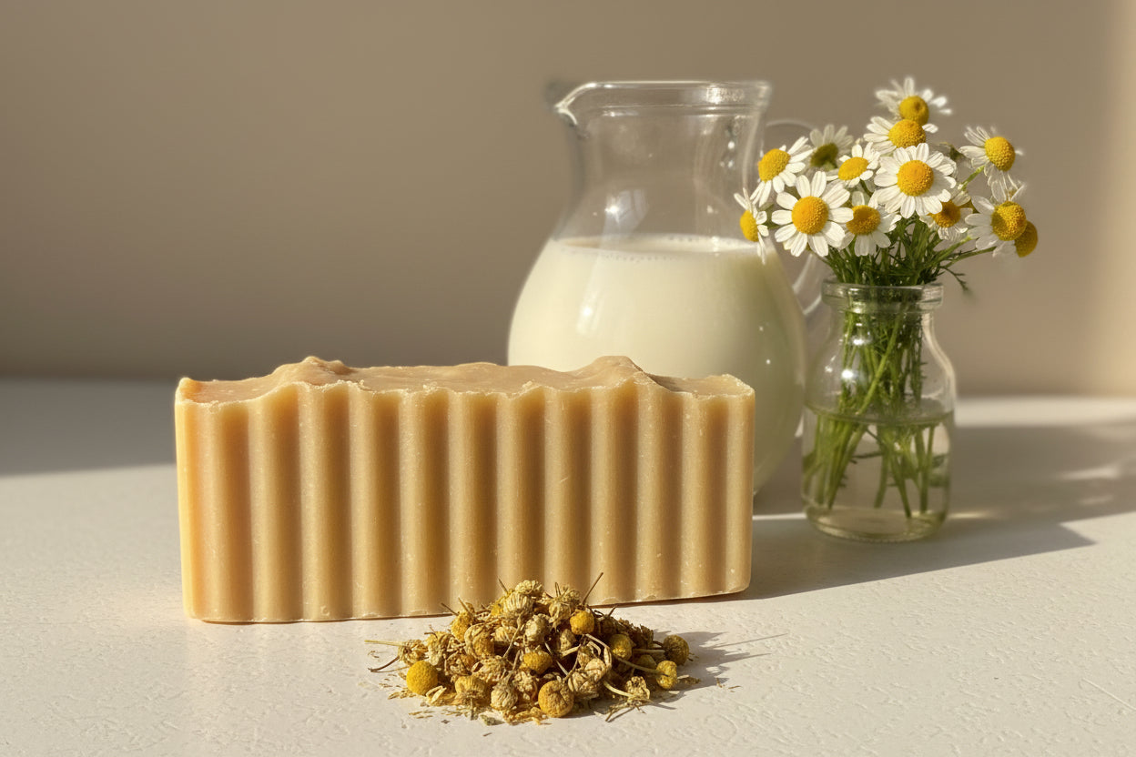 Chamomile Goat Milk Bar Soap
