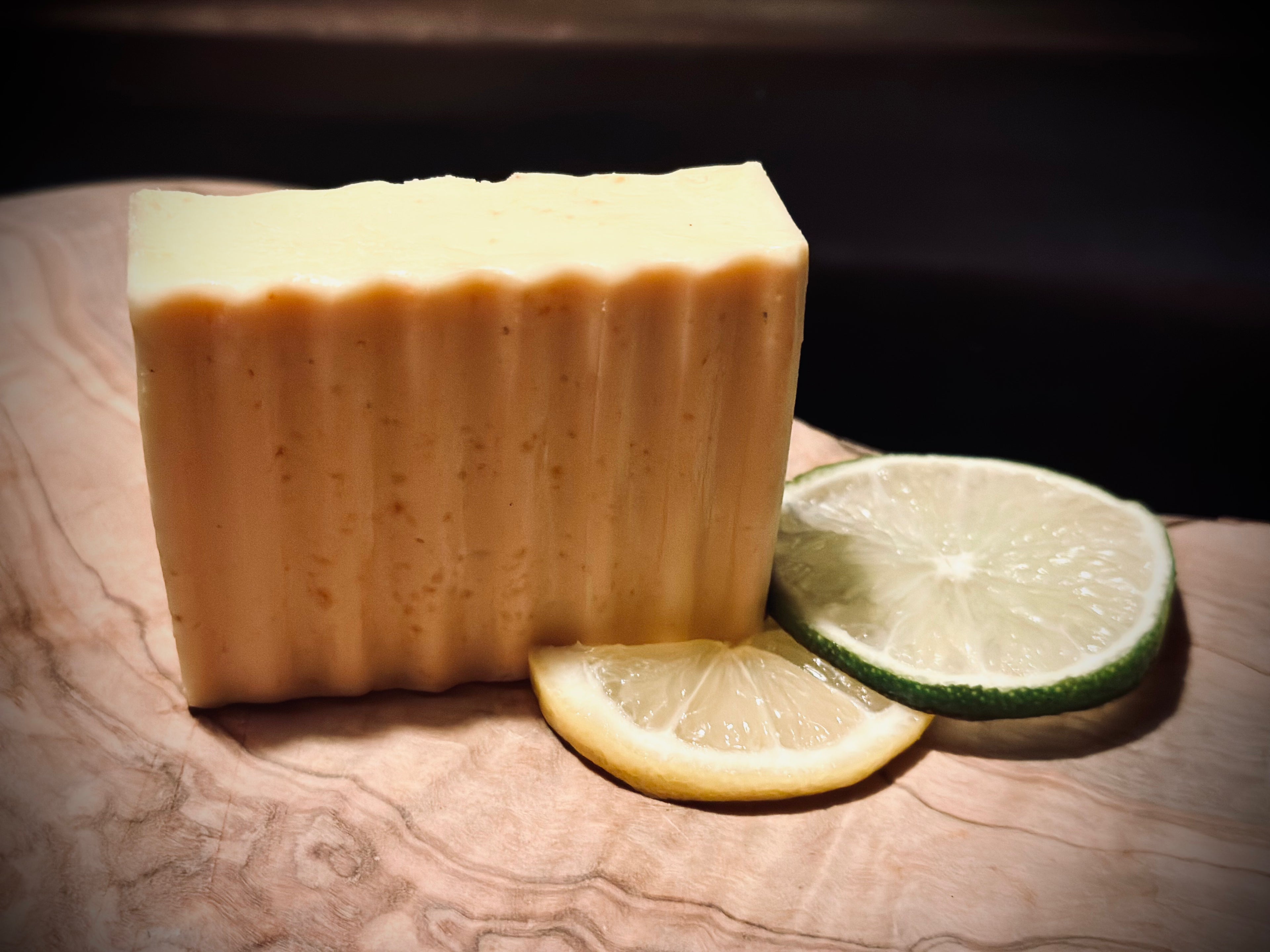 Lemon Lime Goat Milk Bar Soap
