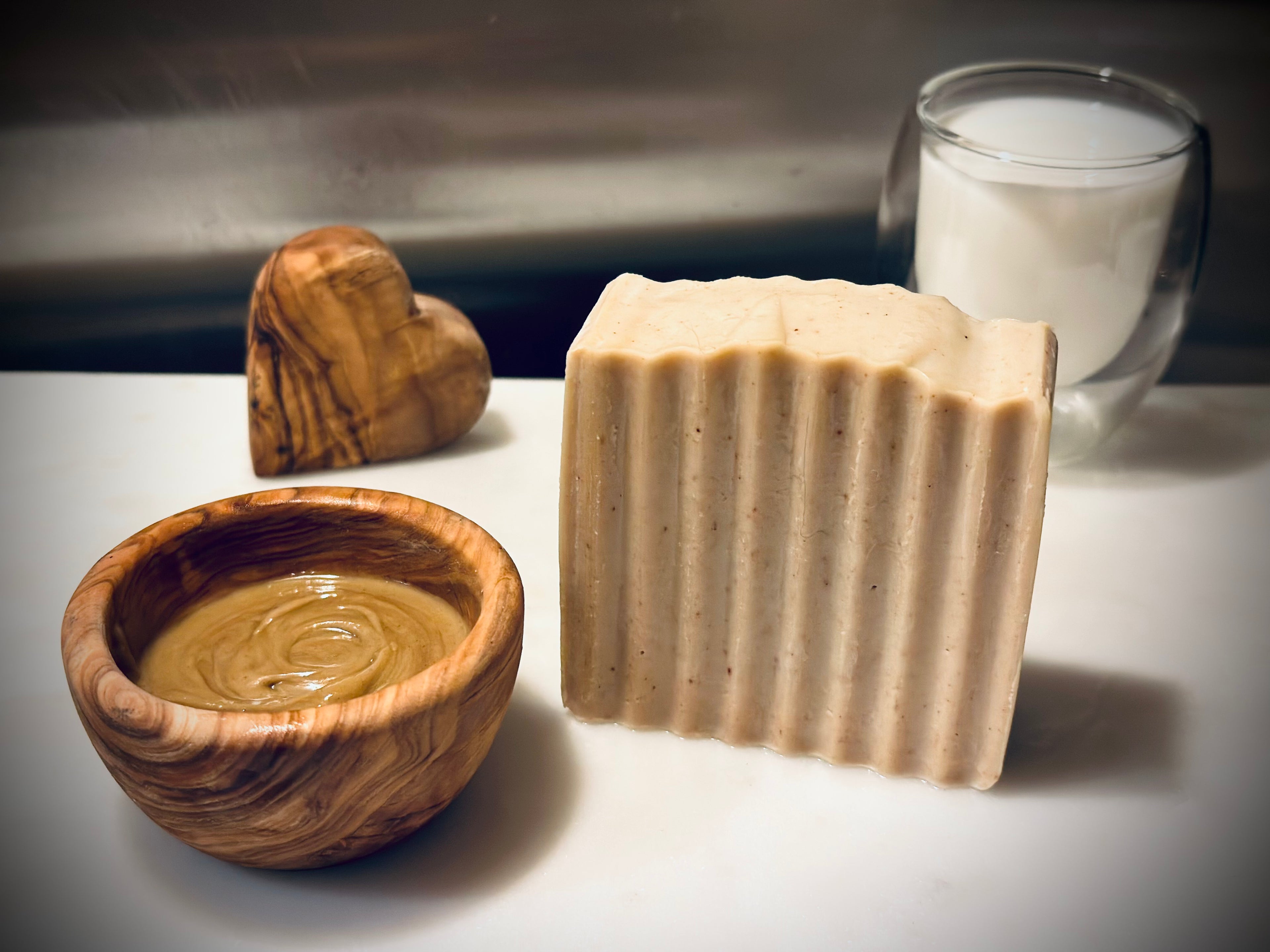 Vegan Pistachio Butter Bar Soap