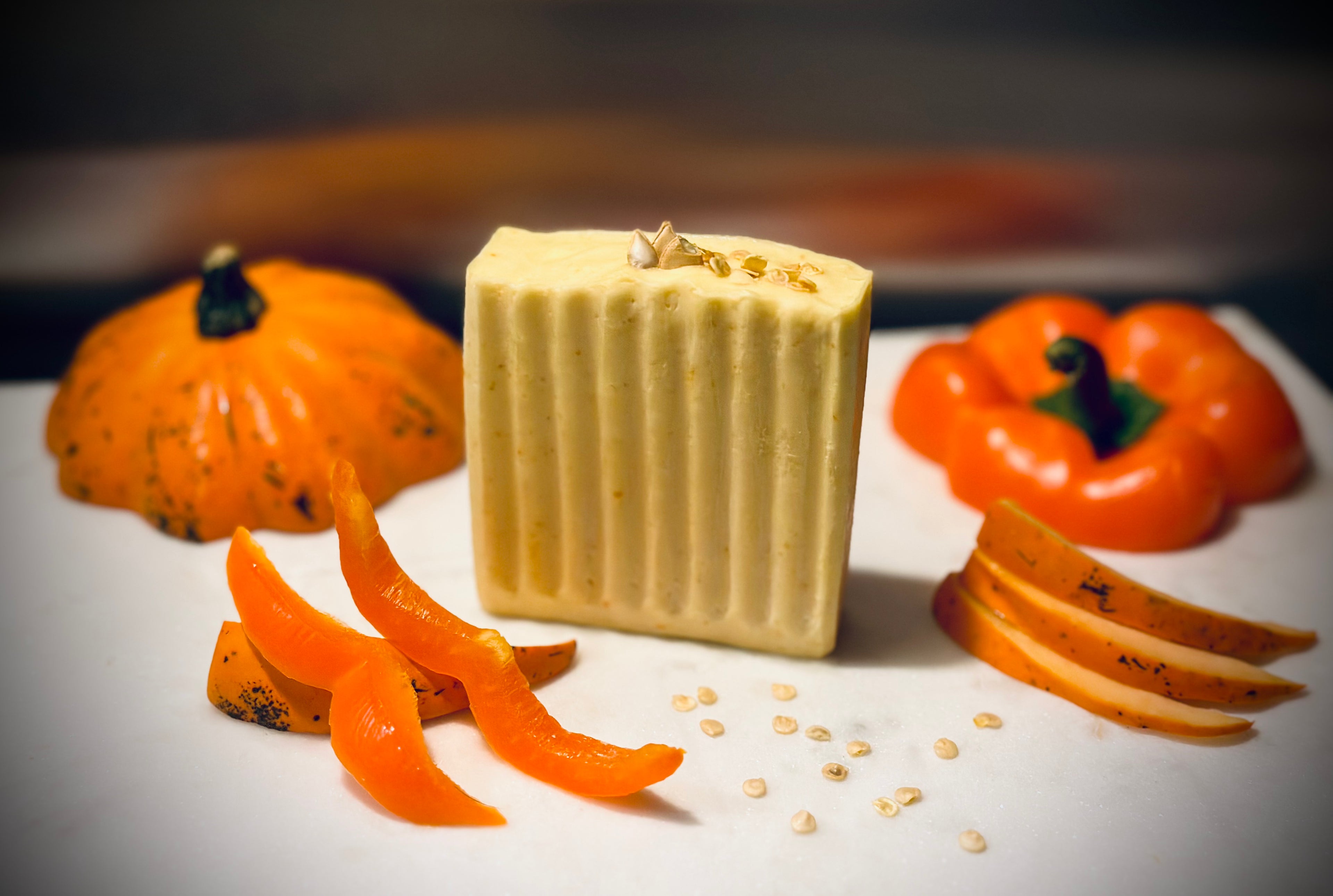 Pescatarian Capsicum Annumm Etiuda Cucurbita Pep Marine Collagen Bar Soap